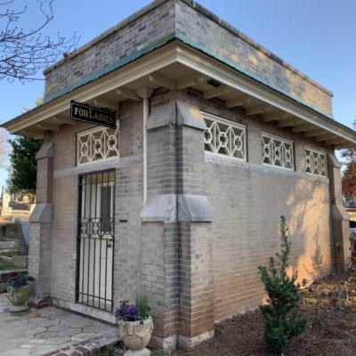 Women’s Comfort Station at Oakland Cemetery