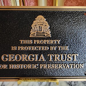 Protective Easement Plaque