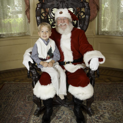 Santa at Rhodes Hall