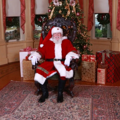 Santa at Rhodes Hall 2025